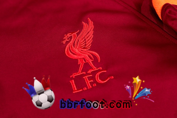 Survetement Foot FC Liverpool Rouge 21/22