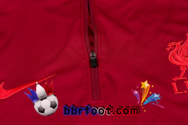 Survetement Foot FC Liverpool Rouge 21/22