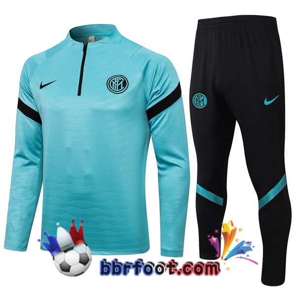Survetement Foot Inter Milan Bleu 21/22