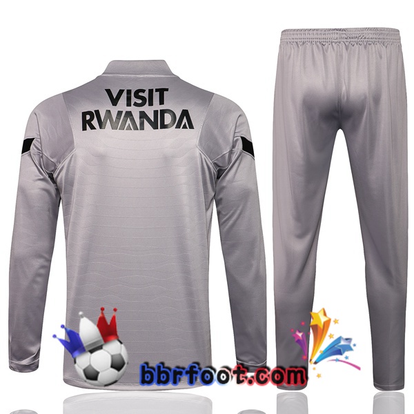 Survetement Foot JORDAN Paris PSG Gris 21/22