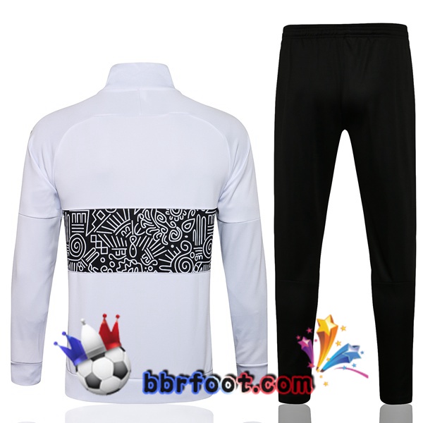 Veste Survetement Foot Club America Blanc 21/22