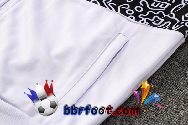 Veste Survetement Foot Club America Blanc 21/22