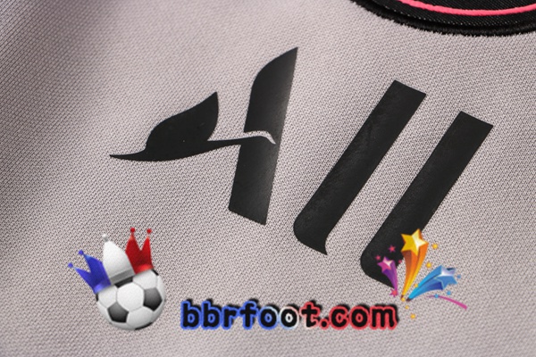Veste Survetement Foot Paris PSG Gris 21/22