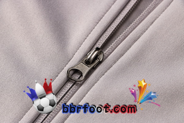 Veste Survetement Foot Paris PSG Gris 21/22