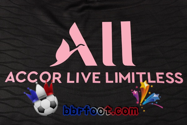 Survetement Foot Paris PSG Noir Rose 21/22