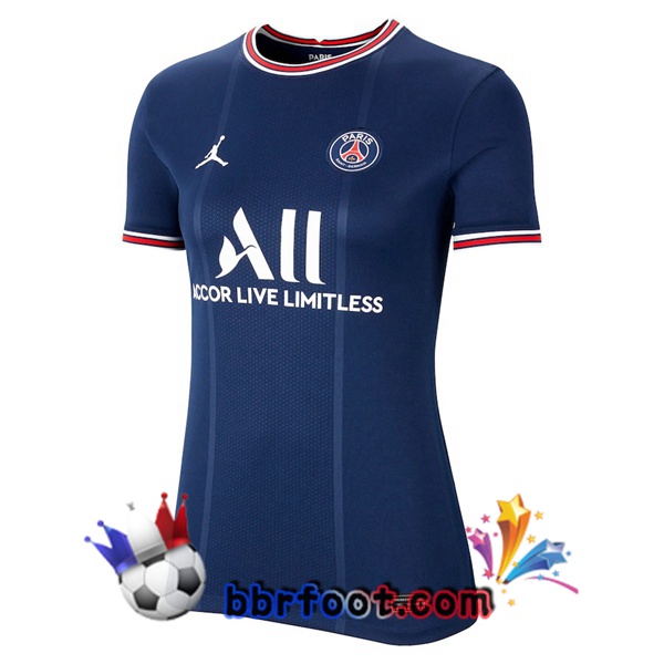 Maillot Foot Paris PSG Femme Domicile 21/22