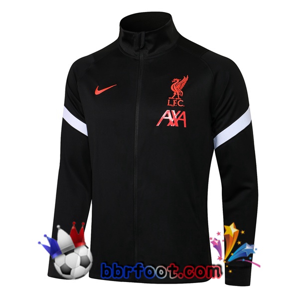 Veste Foot FC Liverpool Noir 21/22