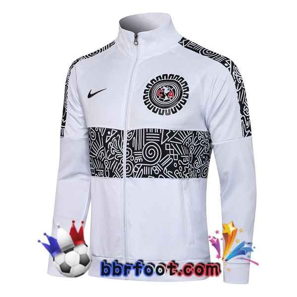 Veste Foot Club America Blanc 21/22