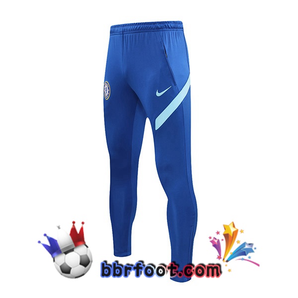 Pantalon Foot FC Chelsea Bleu 21/22