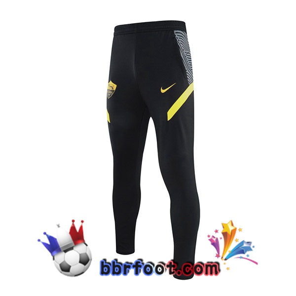 Pantalon Foot AS Roma Noir 21/22