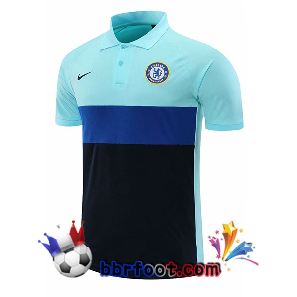 Polo Foot FC Chelsea Bleu 20/21