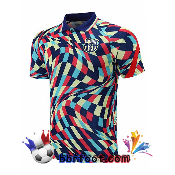 Polo Foot FC Barcelone Coloré 20/21