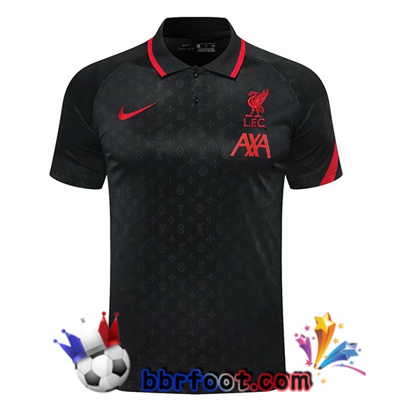 Polo Foot FC Liverpool Noir 20/21