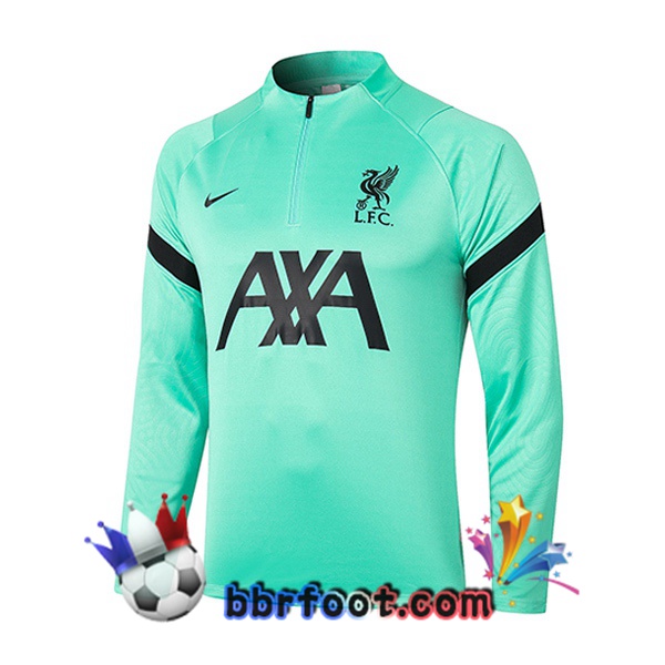 Sweatshirts Homme FC Liverpool Vert 20/21