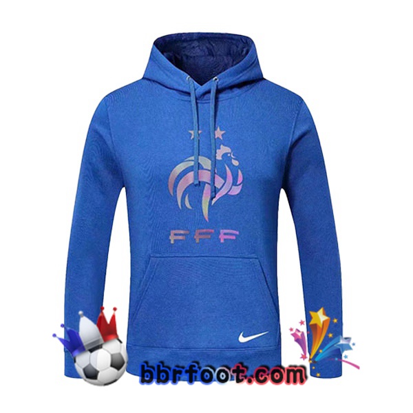 Sweatshirt à Capuche France Bleu 20/21