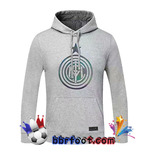 Sweatshirt à Capuche Inter Milan Gris 20/21