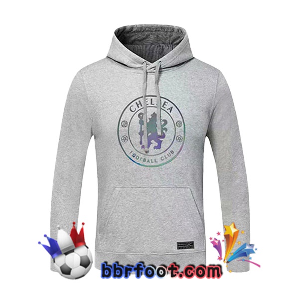 Sweatshirt à Capuche FC Chelsea Gris 20/21