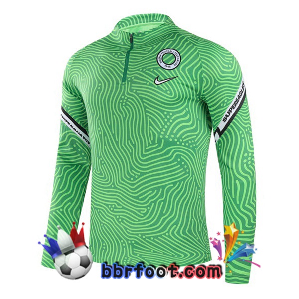 Sweatshirts Homme Nigeria Vert 20/21