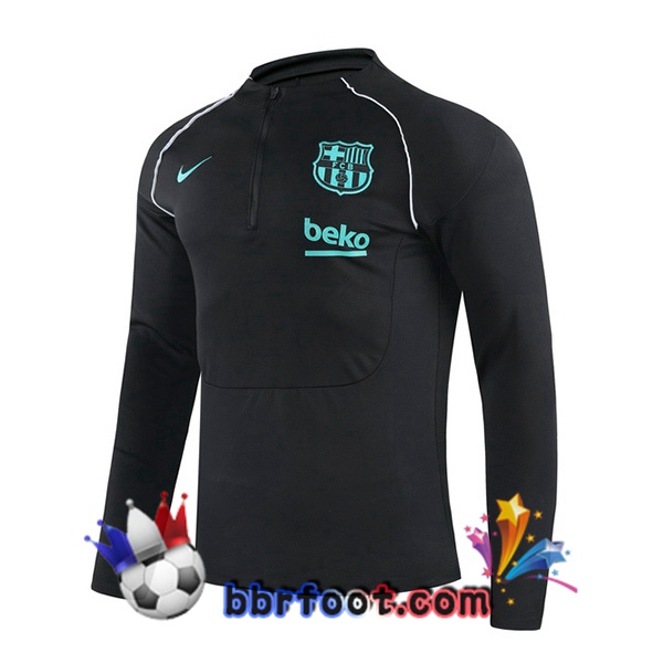 Sweatshirts Homme FC Barcelone Noir 20/21