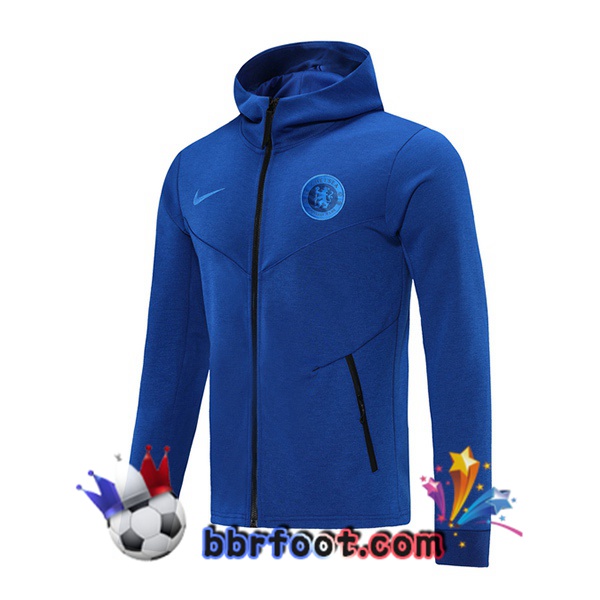 Sweatshirt à Capuche FC Chelsea Bleu 20/21