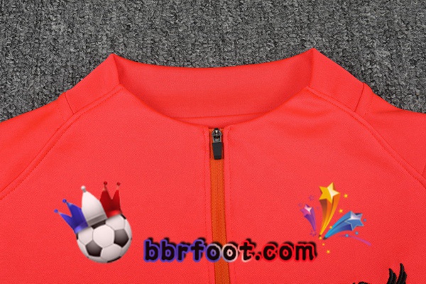 Survetement Foot FC Liverpool Rose Noir 20/21