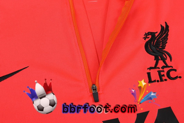 Survetement Foot FC Liverpool Rose Noir 20/21