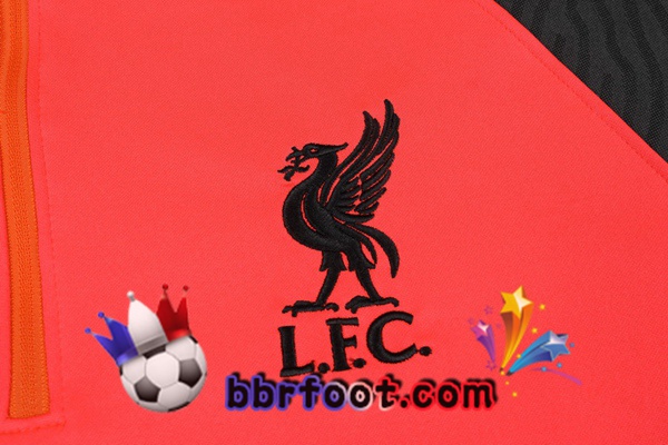 Survetement Foot FC Liverpool Rose Noir 20/21