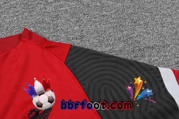 Survetement Foot FC Liverpool Rouge Noir 20/21