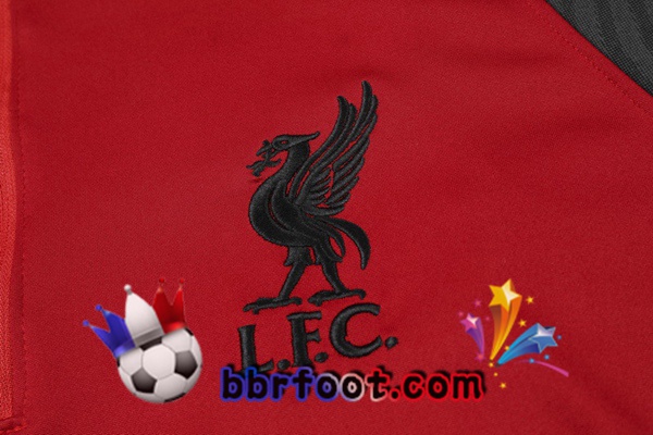 Survetement Foot FC Liverpool Rouge Noir 20/21