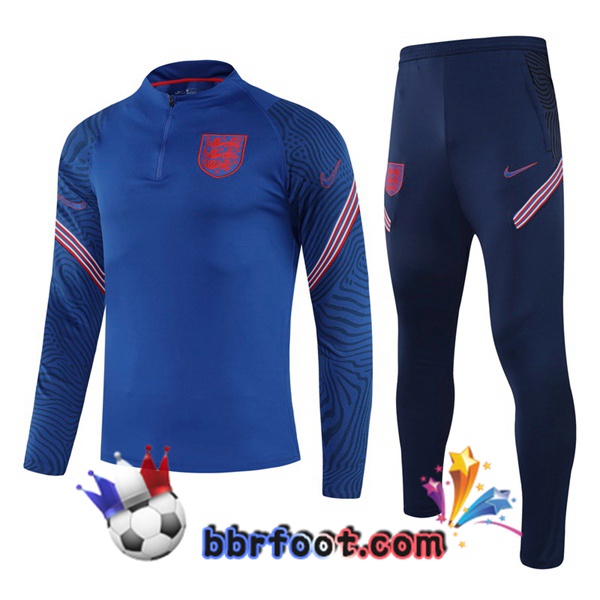 Survetement Foot Angleterre Bleu 20/21