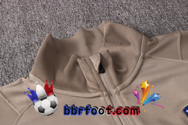Veste Survetement Foot Atletico Madrid Kaki 20/21