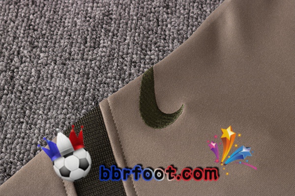 Veste Survetement Foot Atletico Madrid Kaki 20/21
