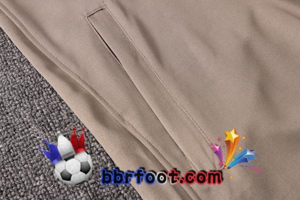 Veste Survetement Foot Atletico Madrid Kaki 20/21