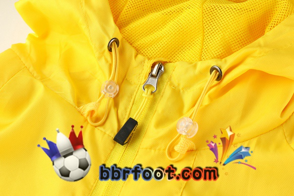 Coupe Vent Survetement Foot FC Chelsea Jaune 20/21