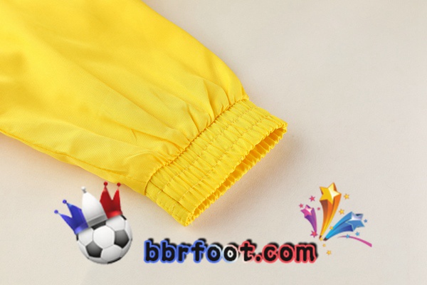 Coupe Vent Survetement Foot FC Chelsea Jaune 20/21