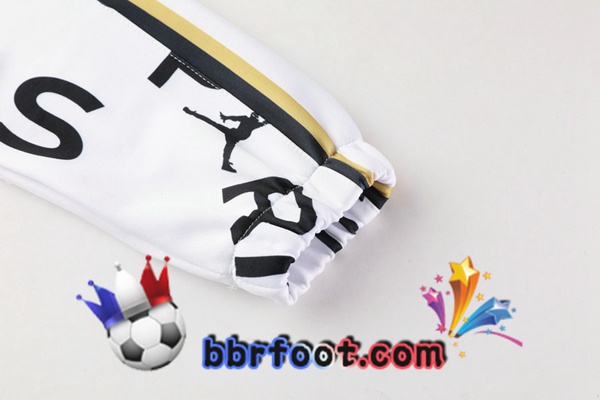 Veste Survetement Foot JORDAN Paris PSG Blanc 20/21