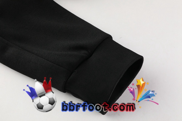 Veste A Capuche Survetement Foot FC Barcelone Noir 20/21