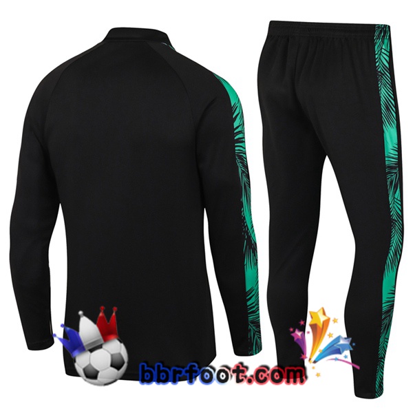 Survetement Foot FC Barcelone Noir 20/21