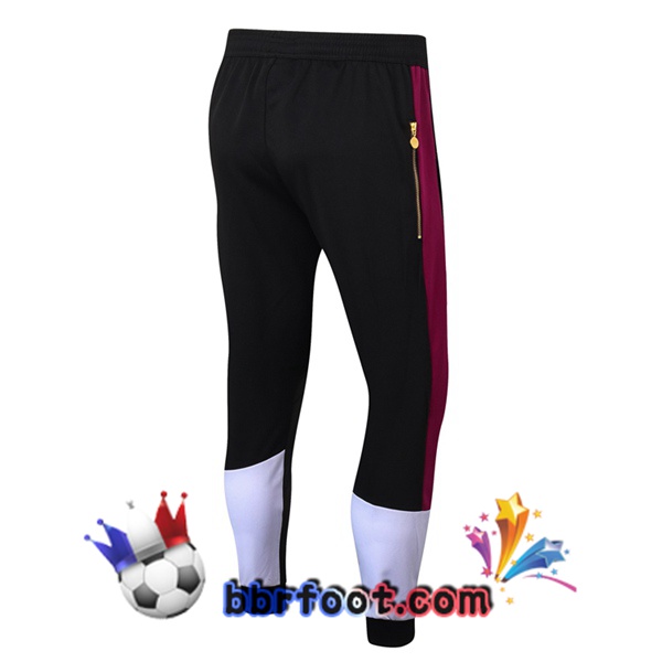 Survetement Foot Paris PSG Jordan Noir Pourpre 20/21