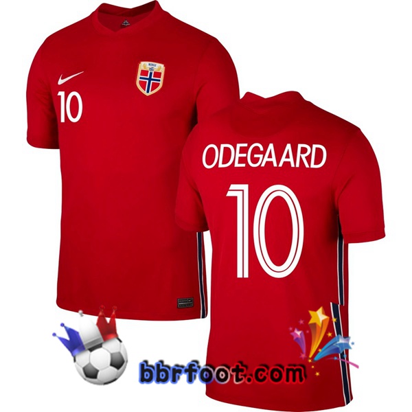 Maillot Equipe de Norvège (ODEGAARD 10) Domicile 20/21