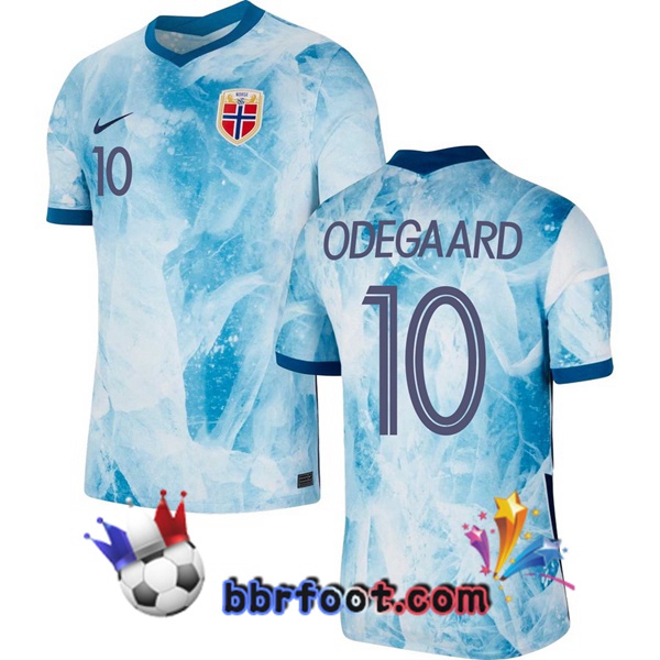 Maillot Equipe de Norvège (ODEGAARD 10) Exterieur 20/21