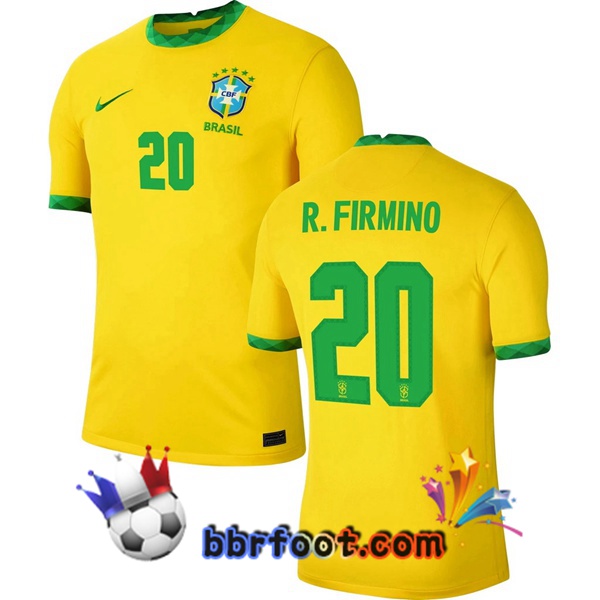 Maillot Equipe de Bresil (R.FIRMINO 20) Domicile 20/21
