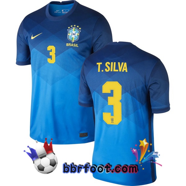 Maillot Equipe de Bresil (T.SILVA 3) Exterieur 20/21