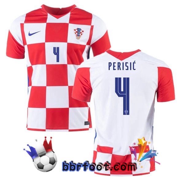 Maillot Equipe de Croatie (PERIŠIĆ 4) Domicile 20/21