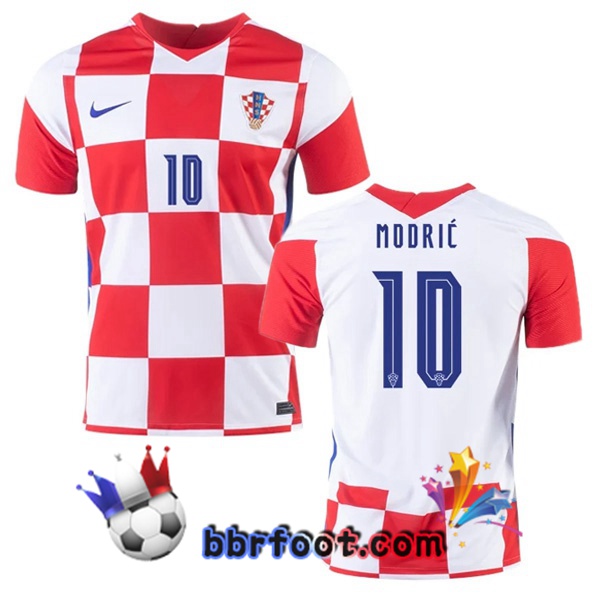 Maillot Equipe de Croatie (MODRIĆ 10) Domicile 20/21