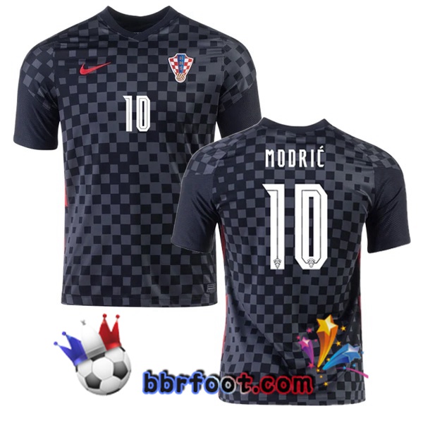 Maillot Equipe de Croatie (MODRIĆ 10) Exterieur 20/21