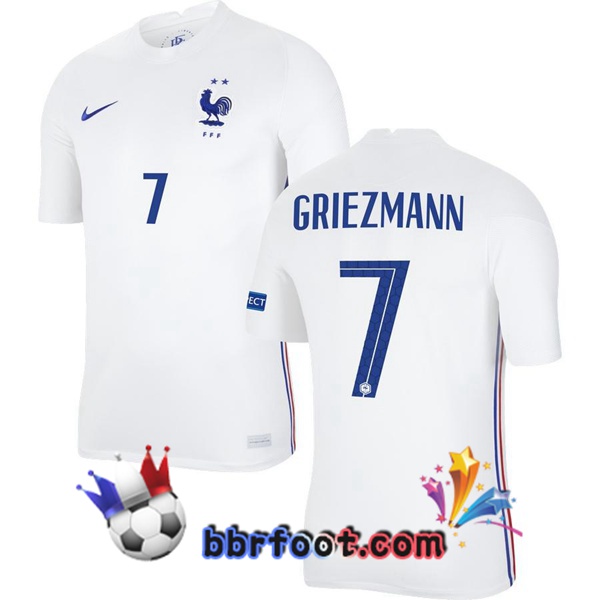 Maillot Equipe de France (GRIEZMANN 7) Exterieur 20/21