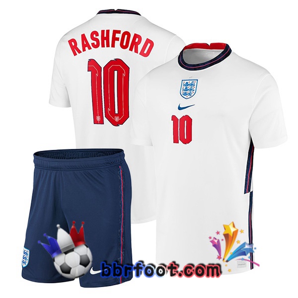 Maillot Equipe de Angleterre (RASHFORD 10) Enfant Domicile 20/21
