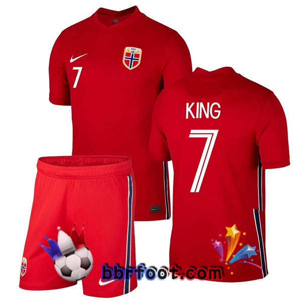 Maillot Equipe de Norvège (KING 7) Enfant Domicile 20/21
