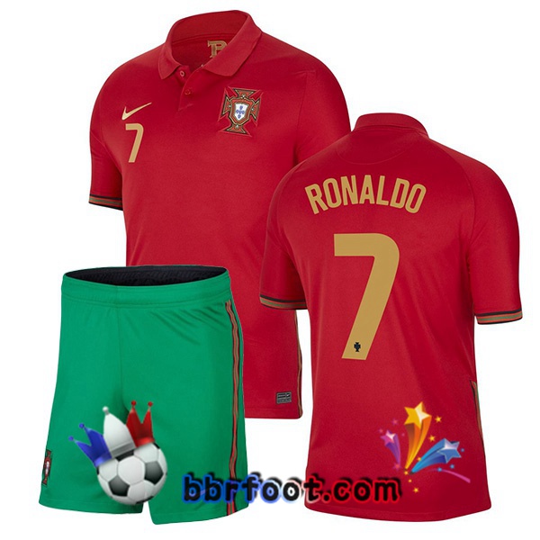 Maillot Equipe de Portugal (RONALDO 7) Enfant Domicile 20/21